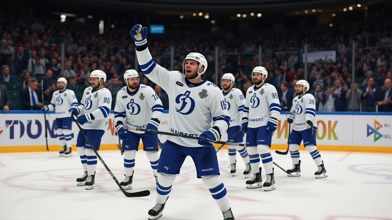 «Динамо» Москва разгромило «Ак Барс» 6:1 и вышло в полуфинал Кубка Гагарина