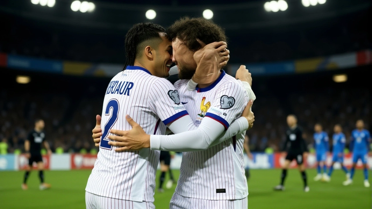 Франция победила Азербайджан 3:1, Украина вышла в стыковые матчи ЧМ-2026