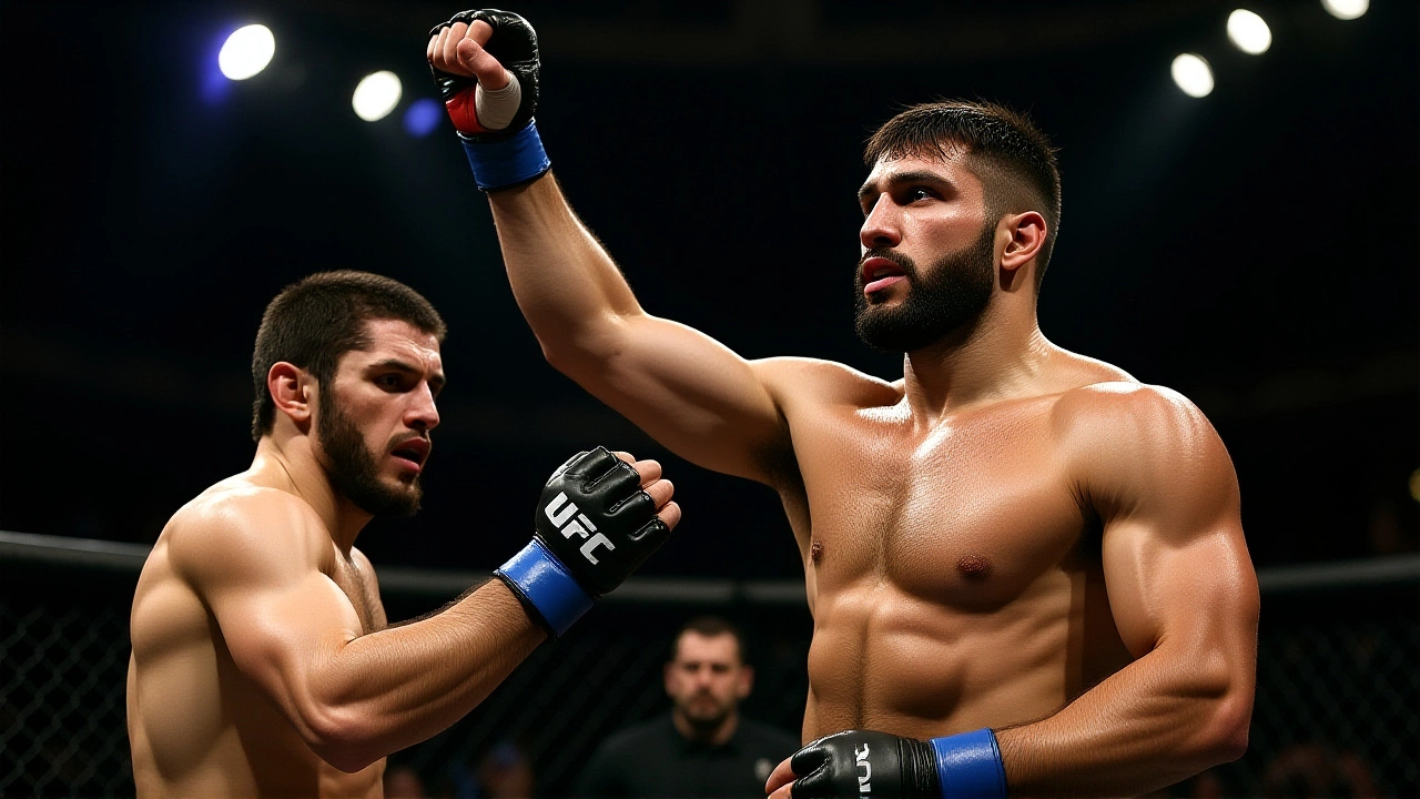 Махачев стал чемпионом UFC в двух весах, Нурмагомедов кричал «Он мёртв!»