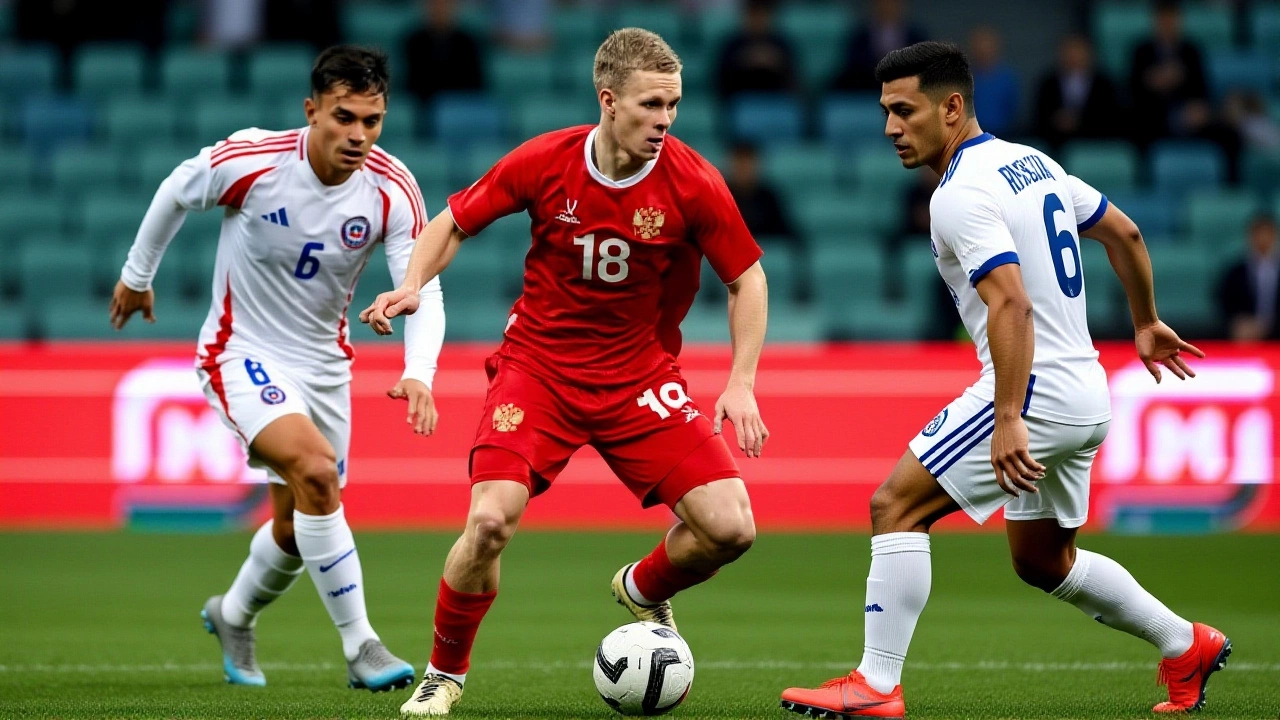 Россия проиграла Чили 0:2, прервав серию из 23 матчей без поражений