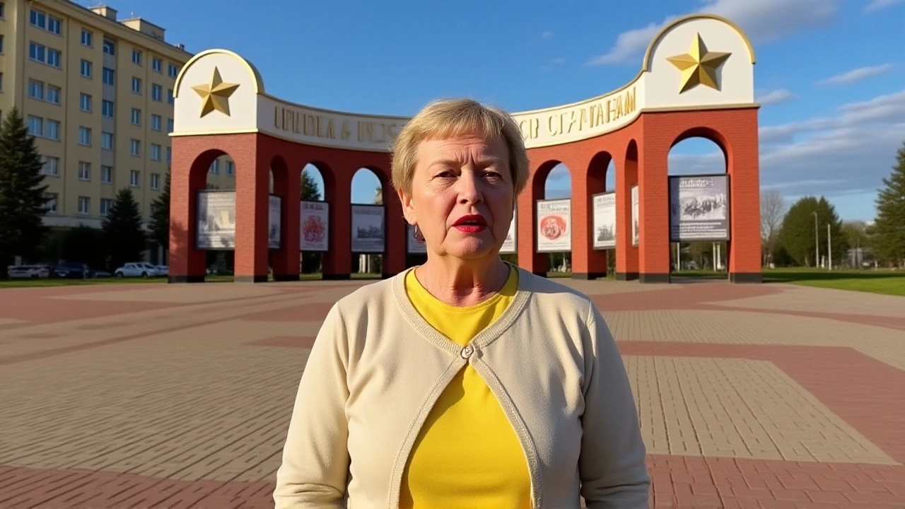 Актриса Светлана Пермякова поздравила жителей Головцево с Днём села