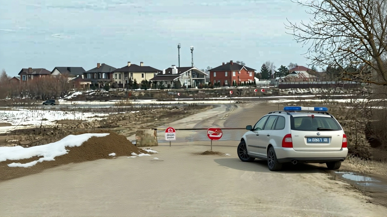 Дорога Шумаш–Заокское закрыта из-за паводка в Архангельской области
