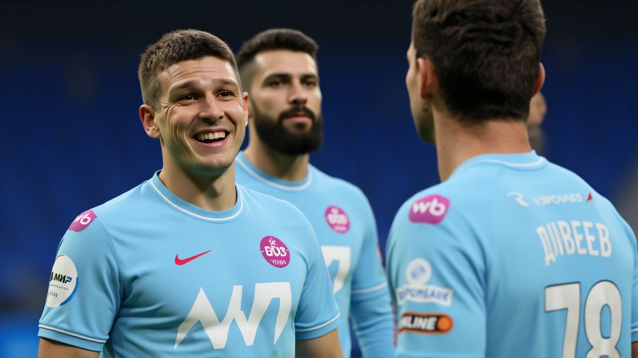 Александр Соболев забил в 4-м матче подряд: рекорд «Зенита» и триумф форварда